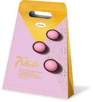 Tresor Pink Chocolate Pralines 500gr