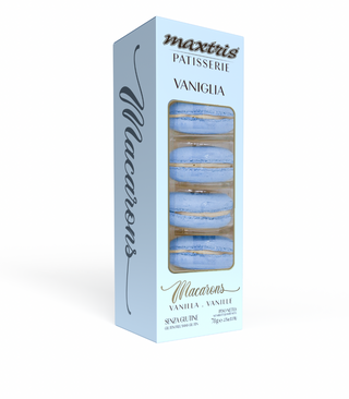 5 Macarons  Maxtris gusto Vaniglia