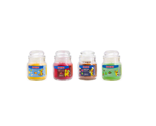 Haribo Scented Candle Set 4pcs of 85gr
