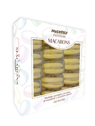 Wedding Box 15 Lemon flavored Maxtris Macarons