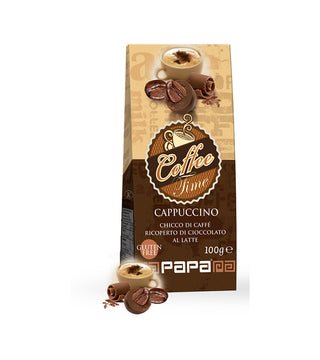 Papa Dragee Cappuccino with Coffee Bean 100gr 