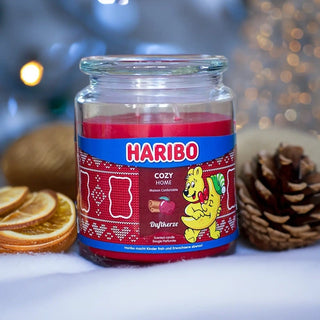 Haribo Cozy Home Scented Christmas Candle 100 Hours