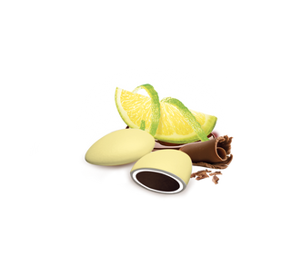 Confetti Papa Double Chocolate and Fruit Pastel Yellow Lemon 500gr