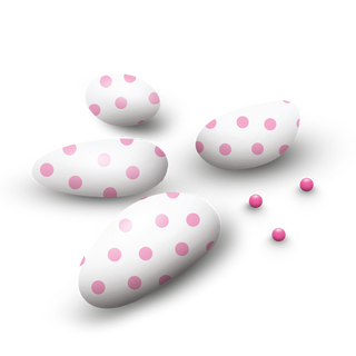 Papa Confetti Pink Polka Dots 500g 