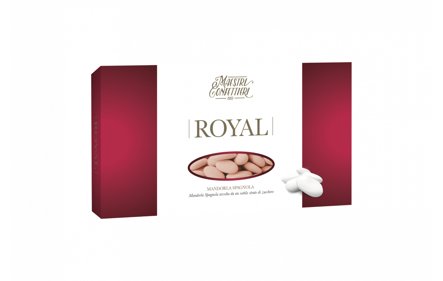 Maxtris Royal Mandorla Classica Colore Rosa 1kg – La Confettata Online