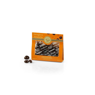 Sachet cadeau Venchi aux zestes d'orange foncé 100 g