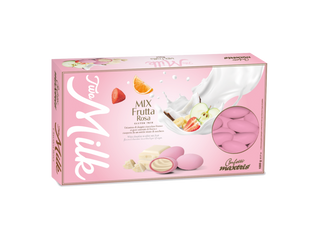 Maxtris Two Milk Pink flavor Mix Fruit 1kg