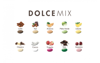 Maxtris Dolce Evento Ciocomandorla Colored Mix Wrapped 500gr